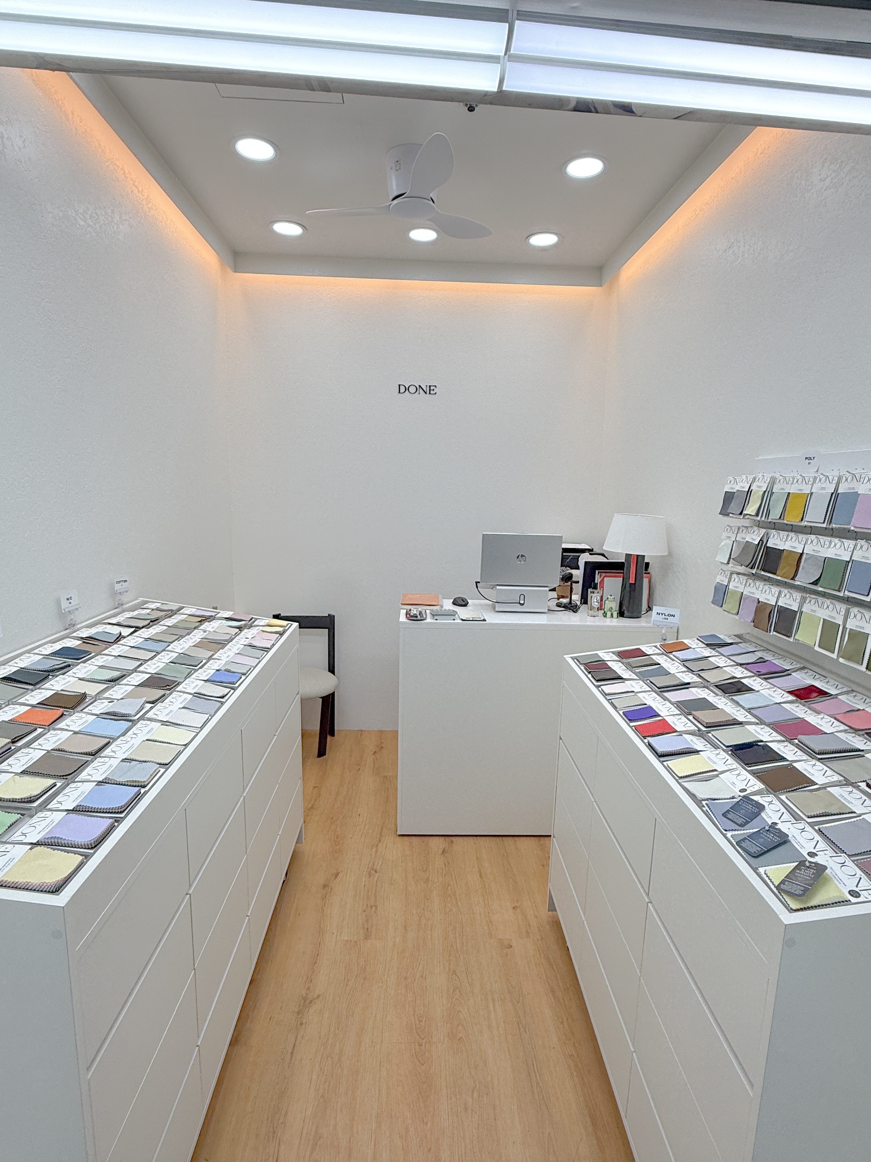 DONE showroom overview